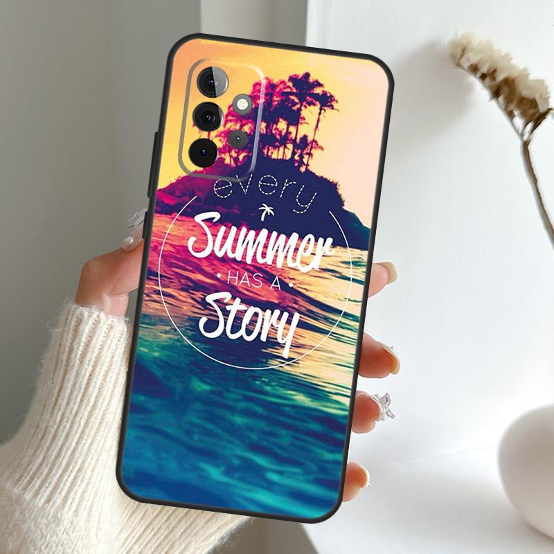 Love Summer Case For Samsung Galaxy A52 A32 A12 A16 A26 A36 A56 A15 A35 A55 A34 A54 A13 A33 A53 A17 A06
