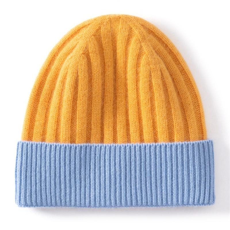 New Autumn and Winter Cashmere Warm Hats for Men and Women Autumn and Winter Knitted Hats for Men and Women Autumn and Winter Warm Knitted Hats