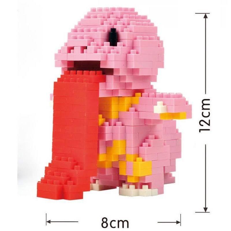 Anime Nano Mudkip Block Diamond Toy Mini Building Toy Pocket Monster