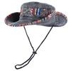 2026 Summer Bucket Hat With Wind Rope Women Man Vintage Beach Sun Fishing Hats Outdoor Hiking Bob Panama Summer Fisherman Caps