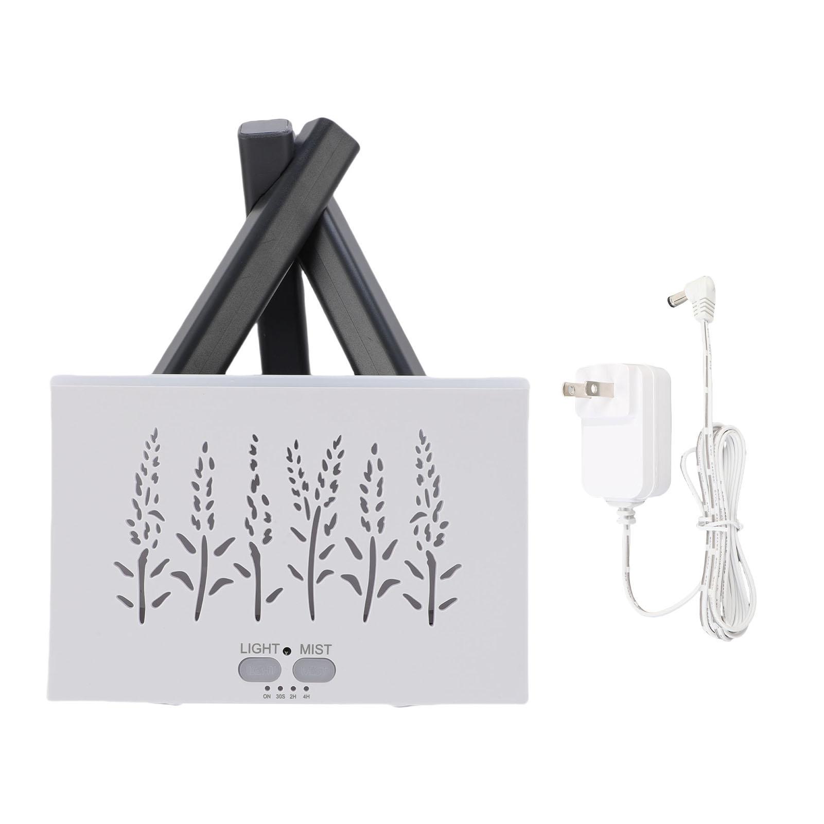 

Essential Oil Diffuser with Colorful Light Silent Humidifier for Family Home Room Hollow Design