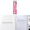 Hooks Magnetic Home Kitchen Plastic No Drill Installation Bathroom Saving Space