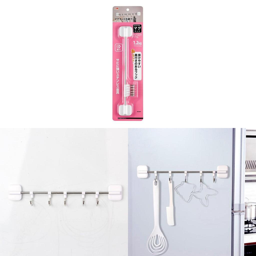 Hooks Magnetic Home Kitchen Plastic No Drill Installation Bathroom Saving Space