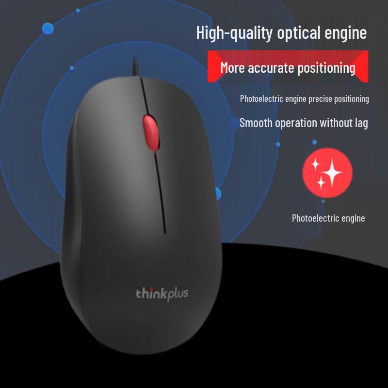 Lenovo thinkplus M80 Wired Mouse