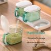CHAHUA 3-Piece Plastic Spice Jar Set