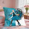 Japan BBeyblade Anime Cushion Cover Square Short Plush Pillow Case Living Room Sofa Home Decor Funda X