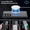For Magsafe Matte Magnetic Case For Samsung Galaxy S25 S24 S23 S22 S21 Ultra Plus FE Shockproof Frosted Wireless Charge Cover