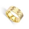1Pcs Stainless Steel  Ring with Raised and Recessed Patterns. Simple Ring.