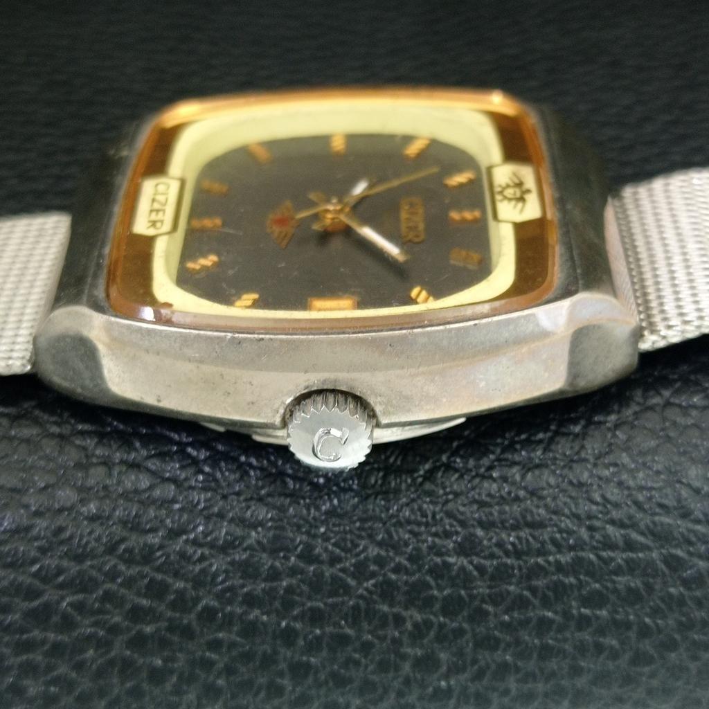 RĘCZNY NAKRĘCANY VINTAGE CIZER INDIAN MĘSKI ODNOWIONY ORYGINALNY CYFERBLAT ZEGarek a704661-1