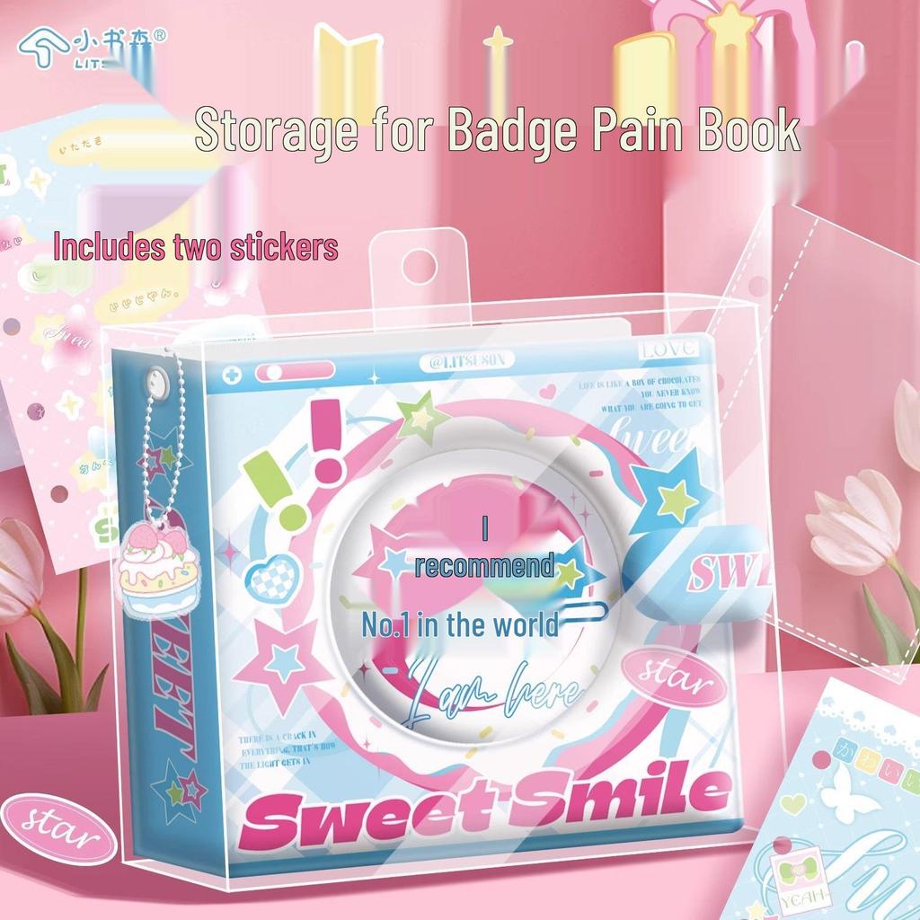 Little Book Sen Baji Cute Character Memorial Card Album: Ring Binder Gift for Clever Sister