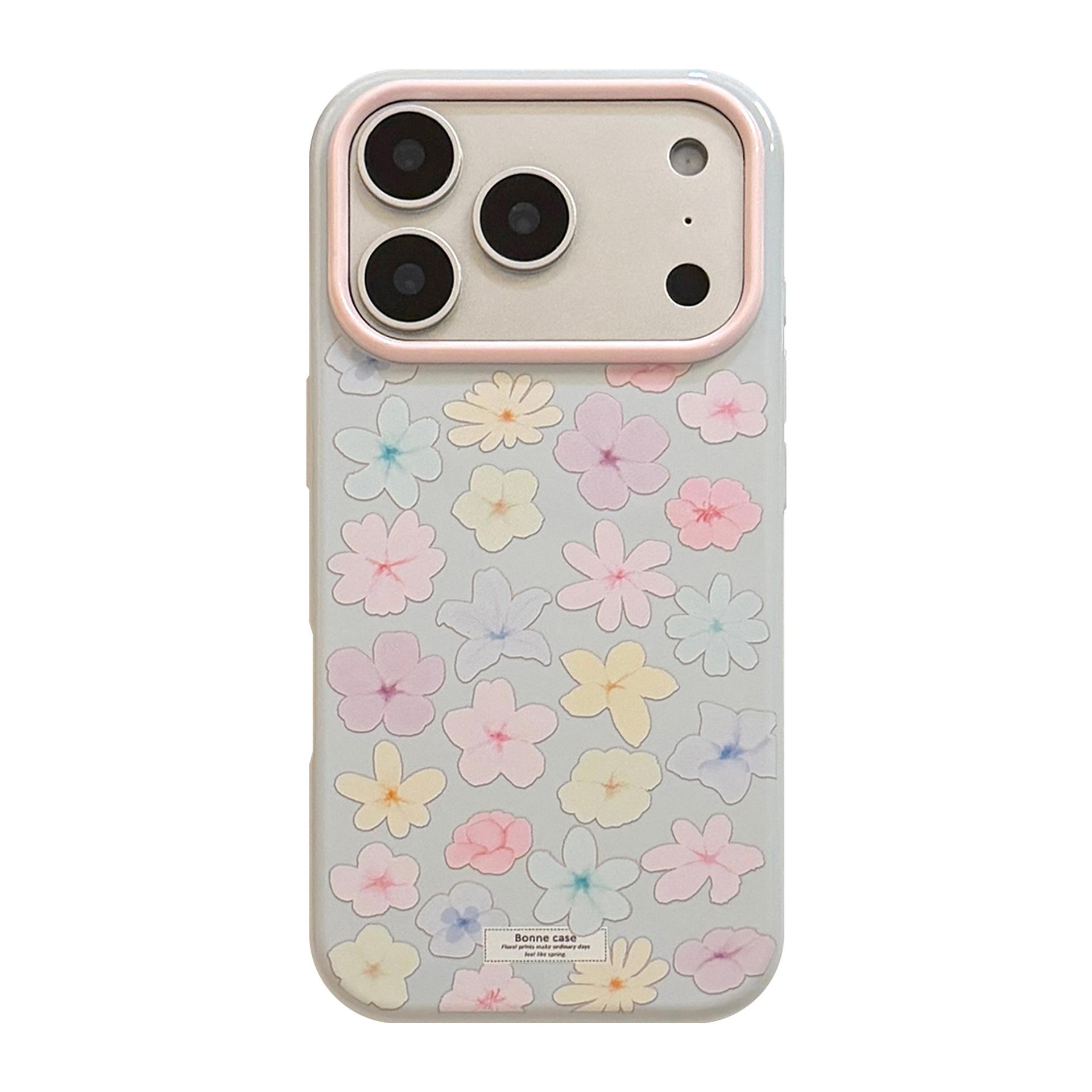 Красочный чехол для телефона с цветами для iPhone 16, iPhone 17 и iPhone 17 Pro Max iPhone 13