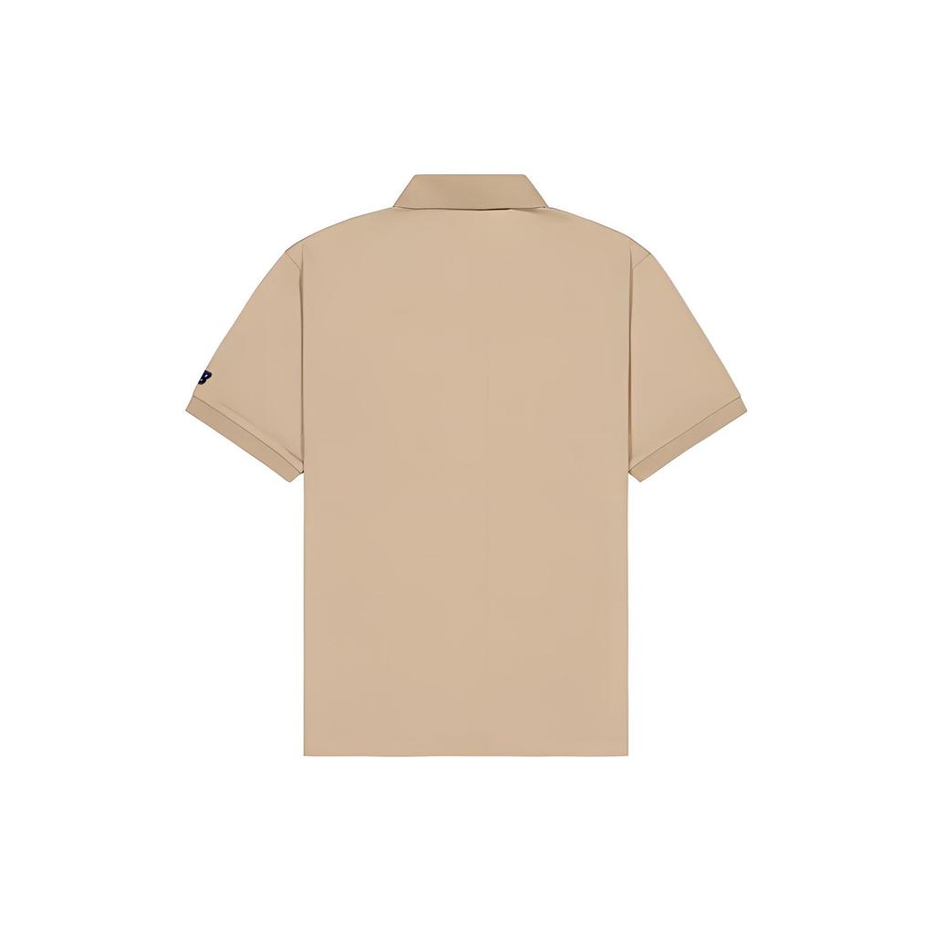 New Balance Small NBSC Polo Shirt Asia Sizing 'Tan' Men's NFE22011-DB