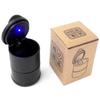 1pcs Car Ashtray With LED Light Cigarette Cigar Ash Tray Container Smoke Ash Cylinder Smoke Cup Holder Decor Auto Accessories