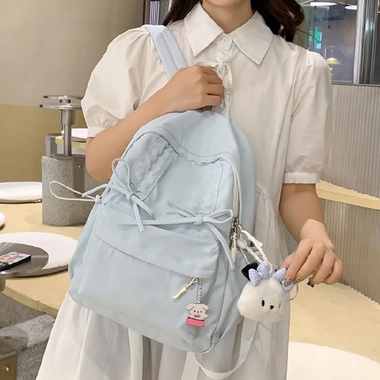 Japanese Styles Backpack Casual Daypacks School Backpack Travel Backpack Large Capacity Backpack Lovely Bows Backpack