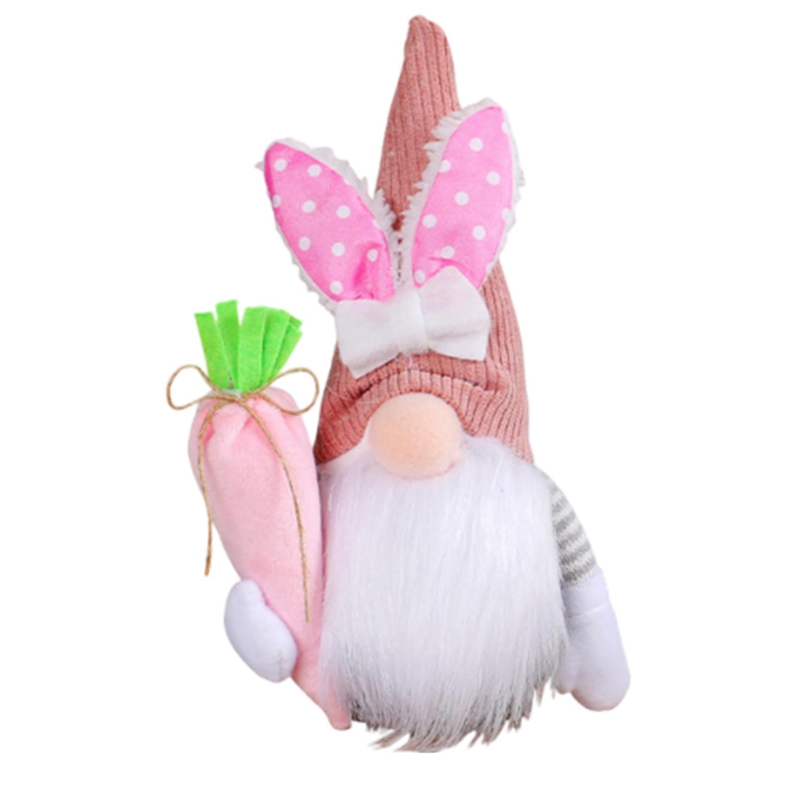 

Easter Decorations, Gnome Figurines, Faceless Dolls, Doll Ornaments, Table Decorations, Holiday Gifts, Plush Toys One Size