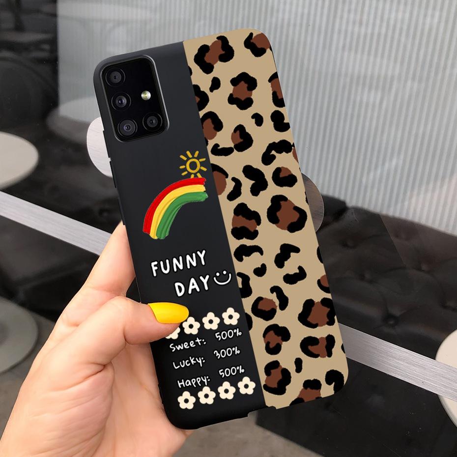 For Samsung Galaxy A51 5G SM-A516B Lovely Printing Jelly Phone Case Soft Silicone TPU Back Cover For Samsung A51 5G UW SM-A516V