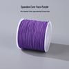 Colorful Core-Spun Elastic Cord for DIY Jewelry & Bodhi Bracelets - Wear-Resistant and Perfect for Knotting