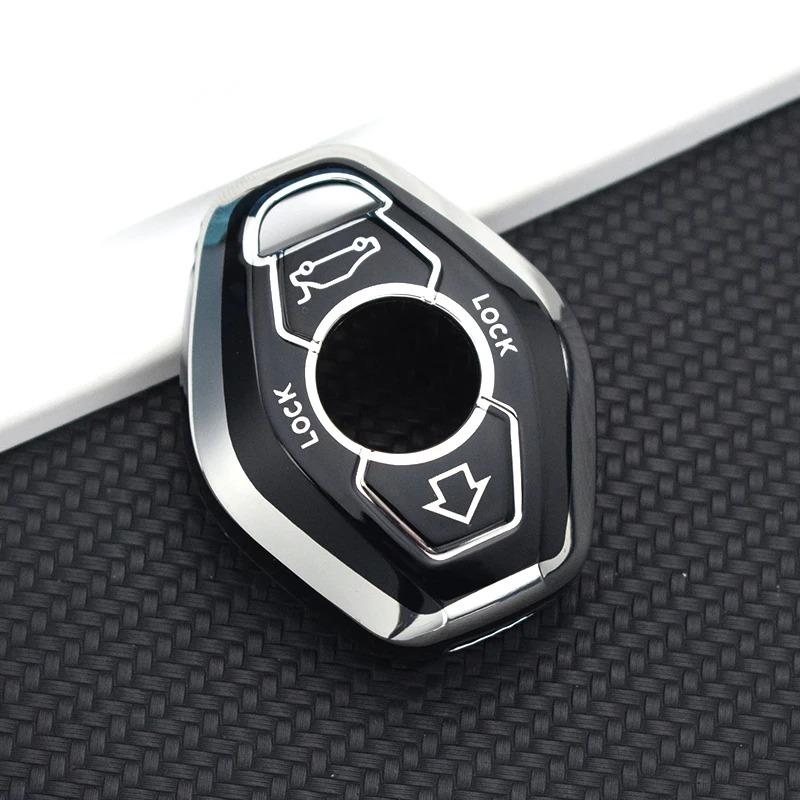 

TPU Shell Fob для BMW X5 E53 X3 F83 E46 E39 E38 E60 E63 E61 E64 Series 3 5 7 330i Z3 Z4 E85 E86 M5 325i Автомобільний ключ кришка Чохол