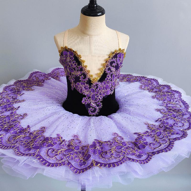 Classic Professional Ballet Tutu Dance Dress Girls Adult Kids Swan Lake Ballerina Party Dance Costume Leotards Ballet Dress