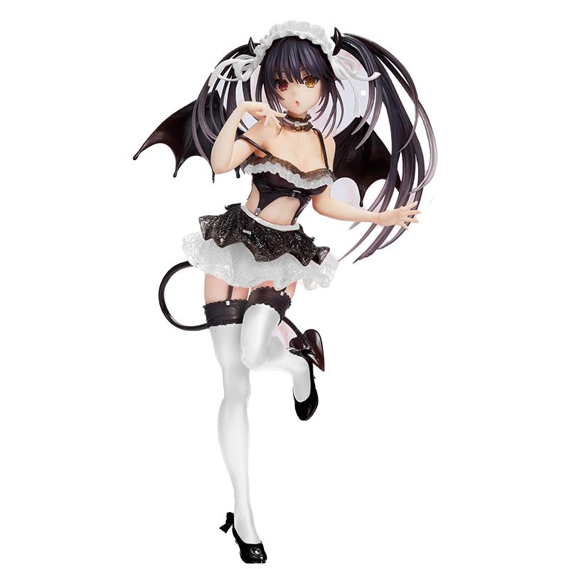 

21cm Coreful DATE A LIVE IV Anime Figure Sexy Purple Devil Kurumi Tokisaki Action Figure PVC Adult Collection Model Doll Playthings