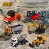 Forklift Dumper Construction Truck Toys Road Roller Excavator Bulldozer Toy  for Children