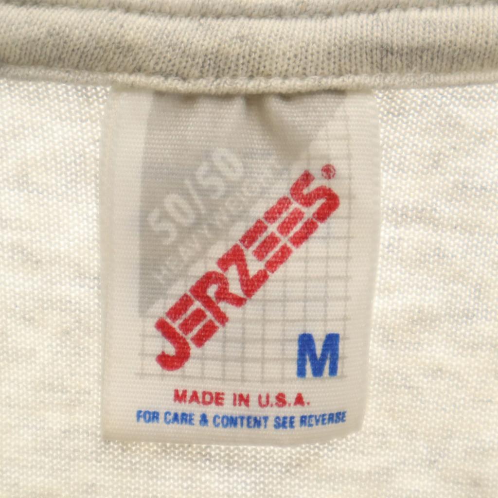 JERZEES 90s Made In USA Old SPARTAN Short Sleeve T-shirt M Basketball Men's Used