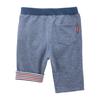 length navy blue [MIKI HOUSE] Pants, 3/4 pants, stretch, bear, boys, girls, babies, kids, children's clothing, 10-3214-685, 90cm,