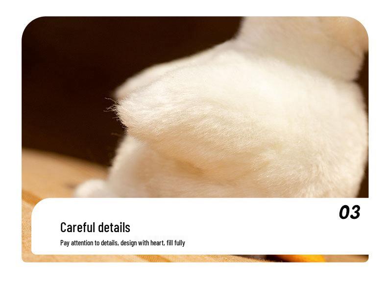 Adorable White Duck Plush Toy - Cloth Doll for Children's Birthdays