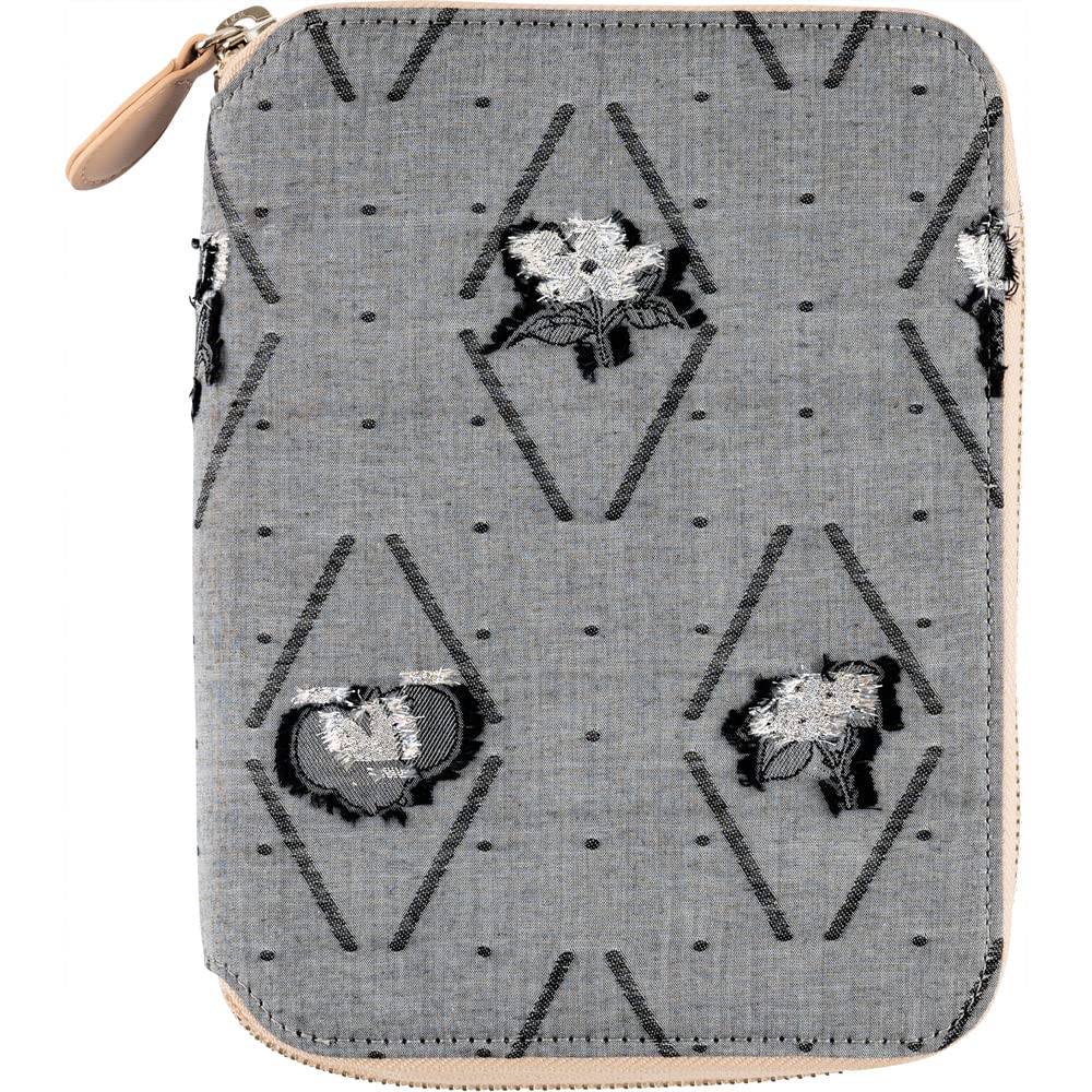 

Hobonichi Techo Original Size Notebook Cover in (A6) PYT/Tokyo bloom/rabbits сірий колір