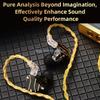 R6FF Upgrade Earphone Cable for QKZ-ZXN/ZXT/AK6 Silver Plated Upgrade Cable