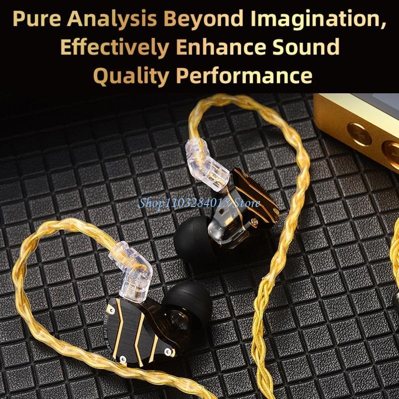 R6FF Upgrade Earphone Cable for QKZ-ZXN/ZXT/AK6 Silver Plated Upgrade Cable