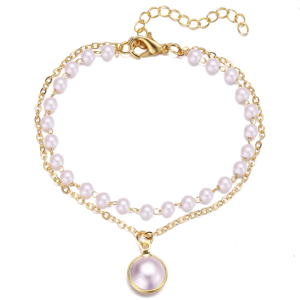 iF ME Korean Multilayer Bracelet Retro Pendant Couple Bracelets Jewelry Accessories