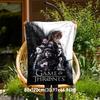 1PC Game of Thrones Outdoor Flannel Blanket Soft Plush Decor for Picnics, camping,Bedroom, Playroom, Office1198A