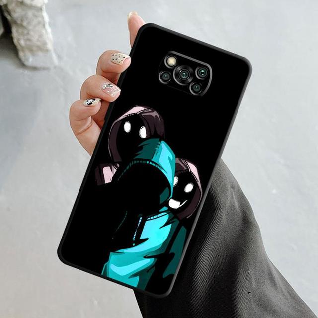 Terror Demon Smile Teeth For Xiaomi Poco X3 Nfc X4pro X5 M3 For Mi 12 13 11 10 10t 8 Note10 Lite 11ultra 11t Pro F1 Cover