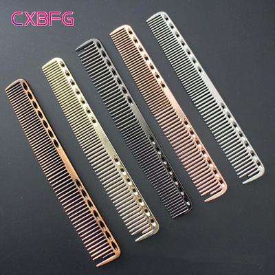 Pettine per Capelli in Alluminio Spaziale Pettini Professionali per Parrucchieri Taglio Capelli Tintura Spazzola per Capelli Strumenti da Barbiere Accessori da Salone