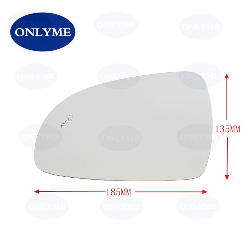Car Suv Heated Convex Mirror Glass With Blind Spot Warning Light For Kia SPORTAGE 2016 2017 2018 an Version