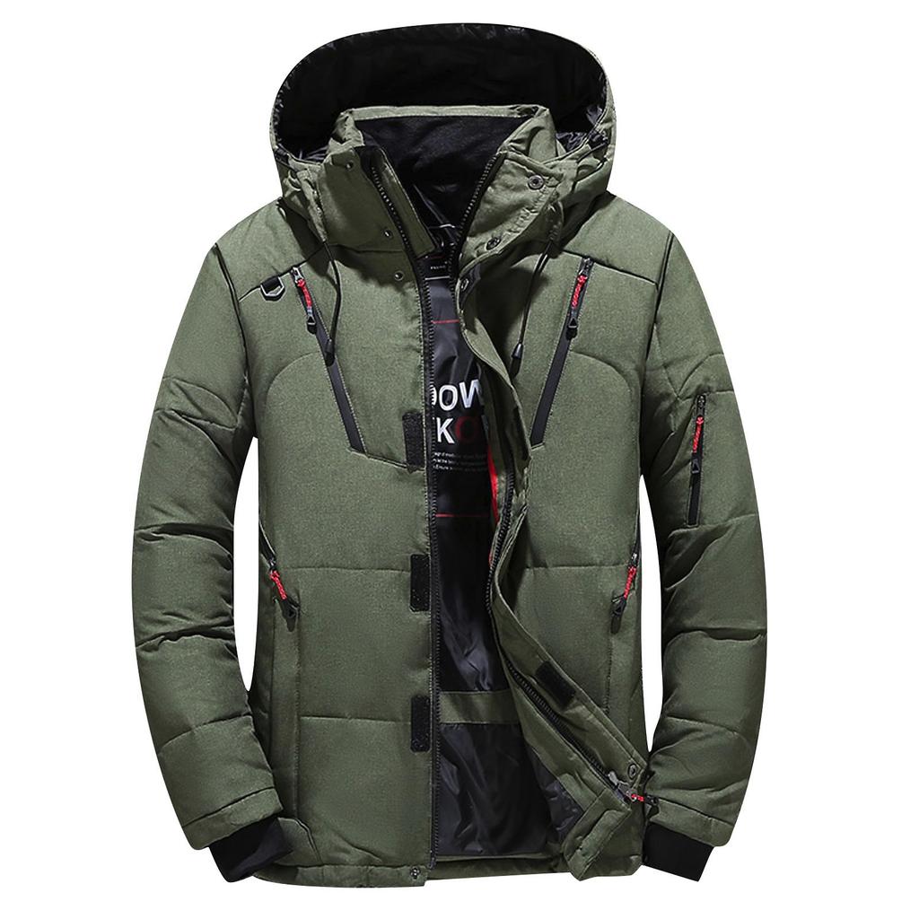 Men's  And Winter New Fashion Contrast Color Loose Casual Jacket
