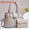 Pu Minimalist Tote Bag For Women With Large Capacity And Zipper Closure For Daily Use