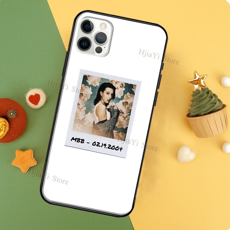 Millie Bobby Brown TPU Soft Case For iPhone 11 14 Pro Max 12 13 Mini XR X XS MAX 6 7 8 Plus SE 2020 Phone Cover