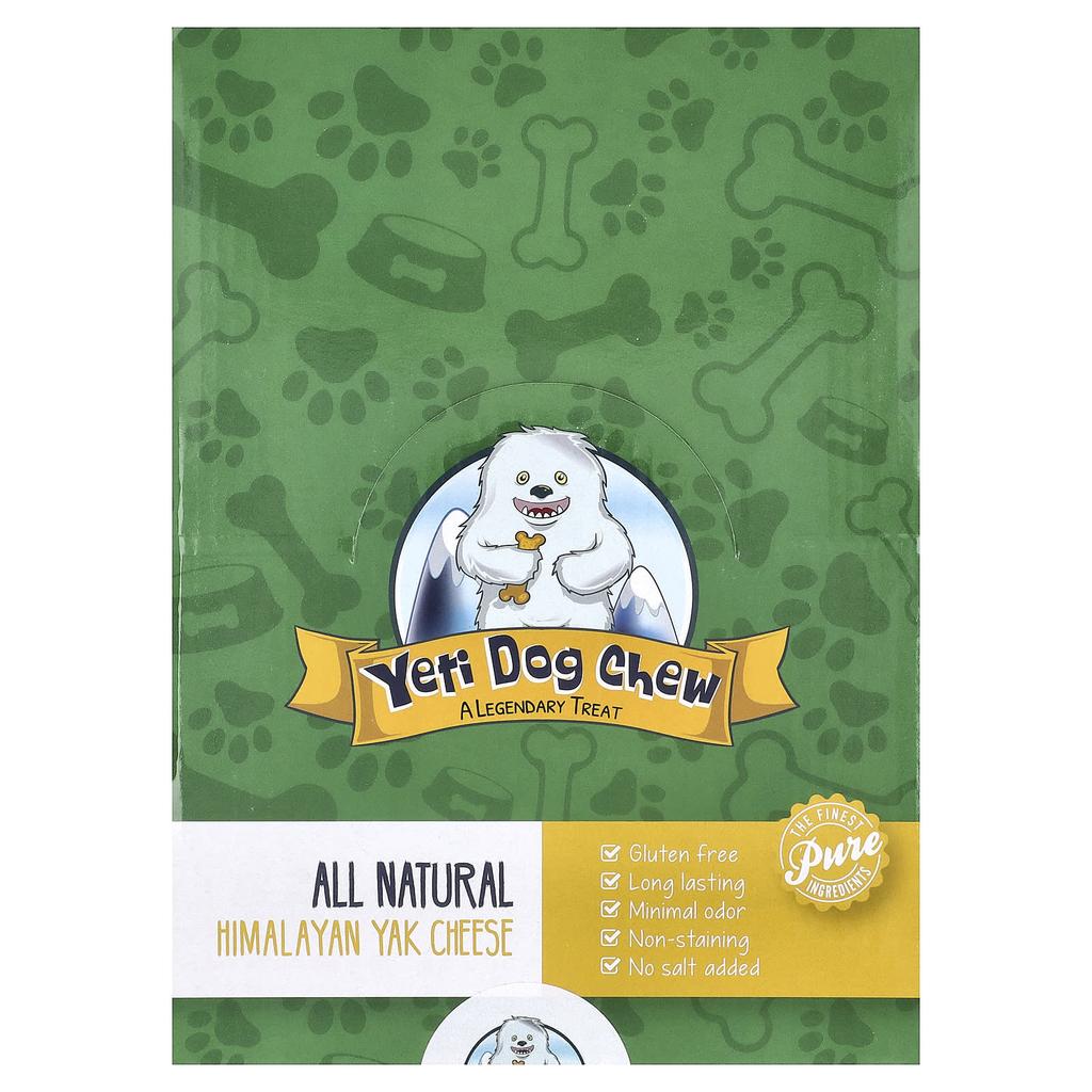 Yeti Dog Chew, Himalayan Yak Cheese, For Dogs, Coconut, 3 lb