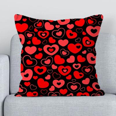 Romantisches Liebesmuster Kissenbezug Dekorative Kissen für Sofa Kissenbezug Kissenbezüge für Bett Kissenbezüge x