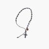Ojo De Mex Mexican Rosario Bracelet Charcoal Gray Oje2m80001a16