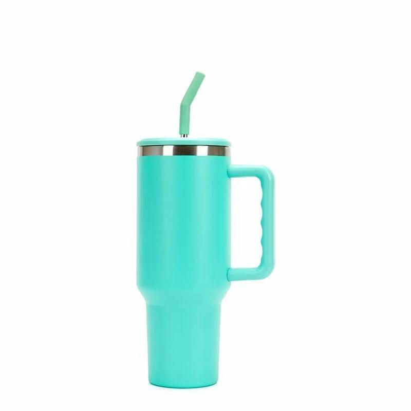 Stainless Steel Large Capacity Car Ice Cream Cup 304 Insulated Cup Cold Straw Cup