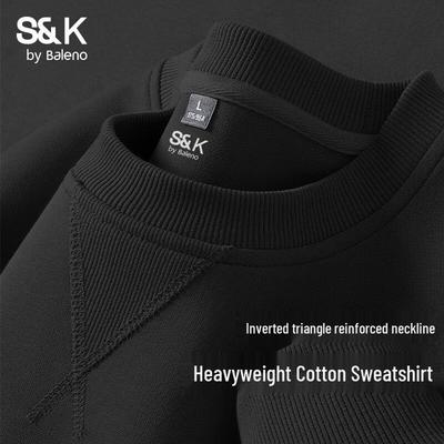 Baleno Men's S&K Series Casual Crew Neck Sweatshirt