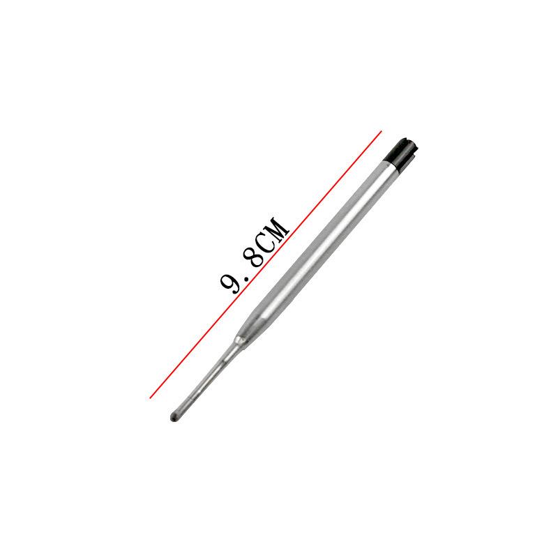 Metal Tactical Pen Ballpoint Pen Refill, Outdoor Pen Replacement Refill, Tactical Pen Replacement Ballpoint Pen Refill 10pcs
