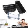 1/3/5pcs Oversized Silicone Ice Crate Ice Bucket Ice Block Mold Efficient Freezing Ice Bath Reusable Durable And Easy To Demold
