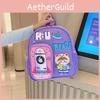 Charming Kids School Bag With Colorful Cartoon Design Perfect For Boys And Girls