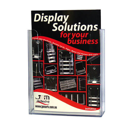Deflecto Wall Mount Brochure Holder (A4) (Curved)