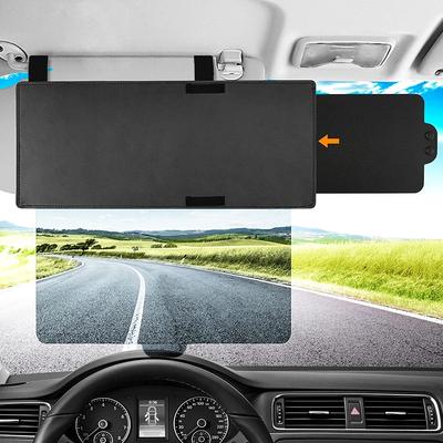 1 ks prodlužovač sluneční clony do auta s antireflexní úpravou, sluneční clona do auta a blokátor UV záření univerzální pro automobilové příslušenství