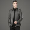 High-end Genuine Leather Jacket for Men  New Leather Jacket  Sheepskin Business Lapel  Middle-aged Dad Outfit